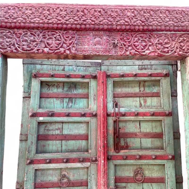 Antique Indian Teak Door Frame