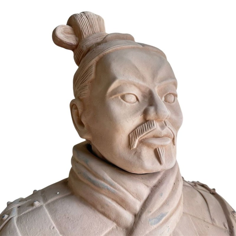 Terracotta Warrior Sculpture with Spear