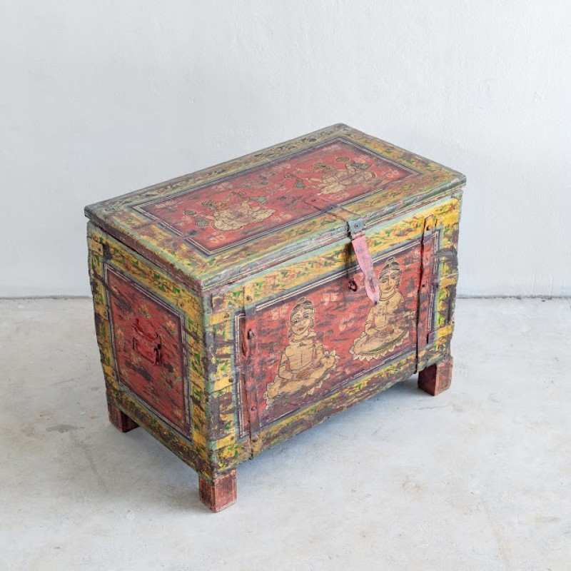 Old Painted Chest