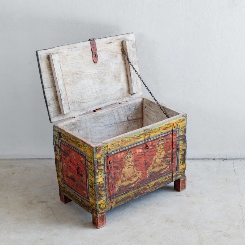 Old Painted Chest
