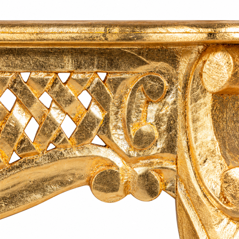 Baroque Gilded Carved Console Table