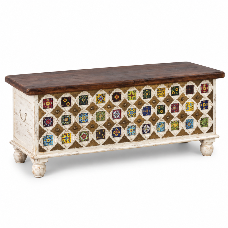 Ceramic Mosaic Trunk