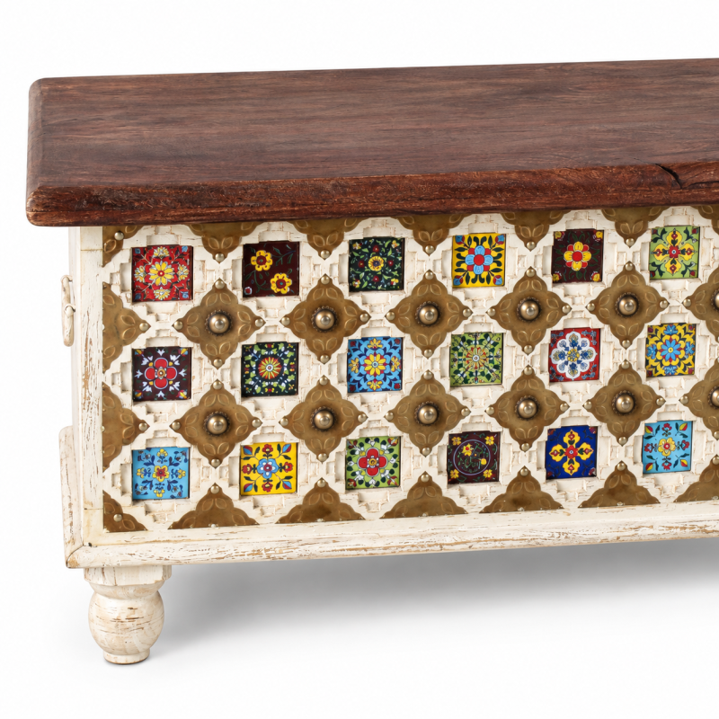 Ceramic Mosaic Trunk