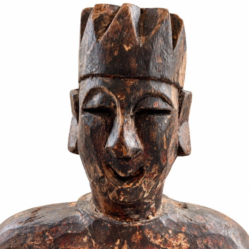 Naga Seated Figure Statue