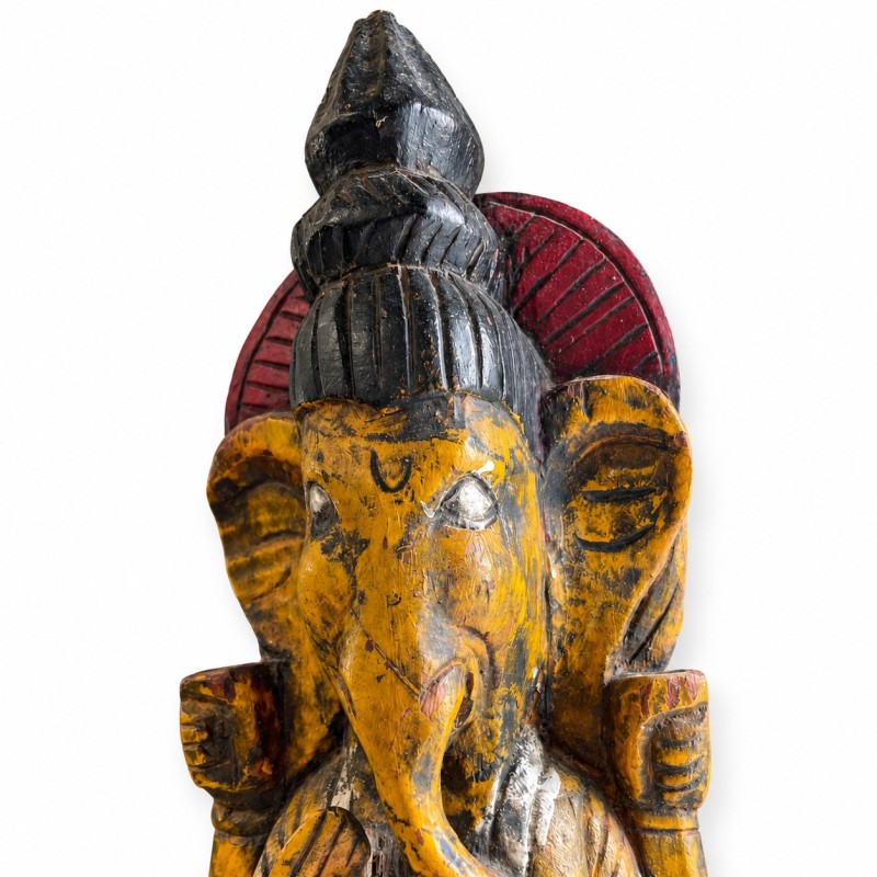 Naga Ganesha Statue – Yellow