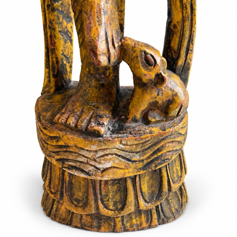 Naga Ganesha Statue – Yellow