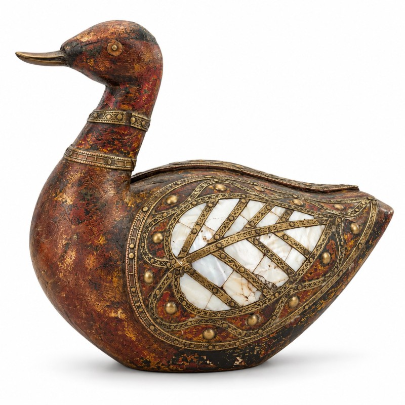 Carved Wooden Animal Figurine
