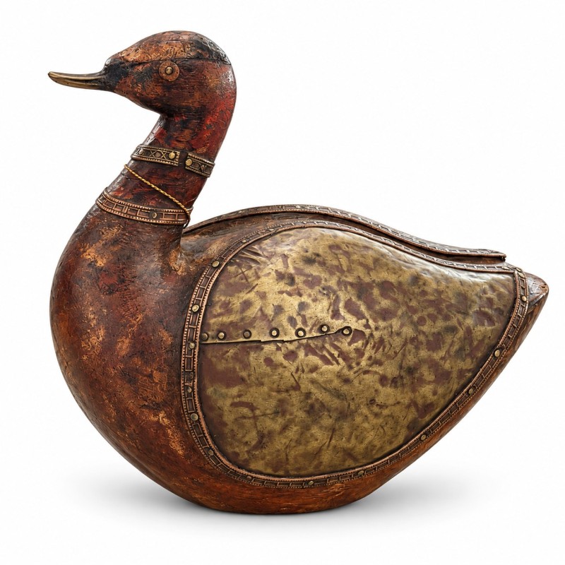 Carved Wooden Animal Figurine