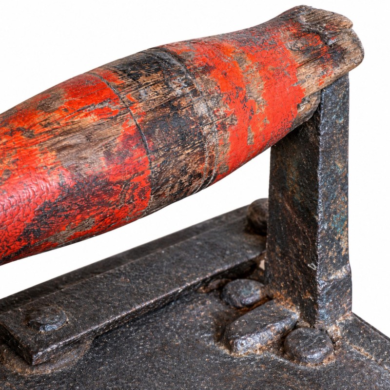 Antique Iron Press Decor