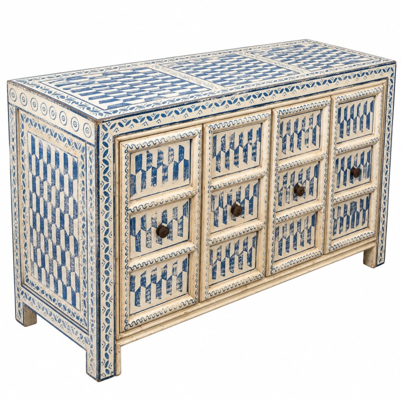 Hand-Painted Sideboard