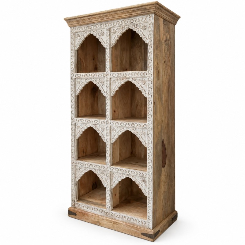 Arched Cubby Shelving Unit