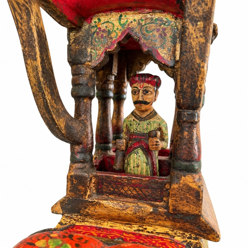Decorative Elephant with Howdah