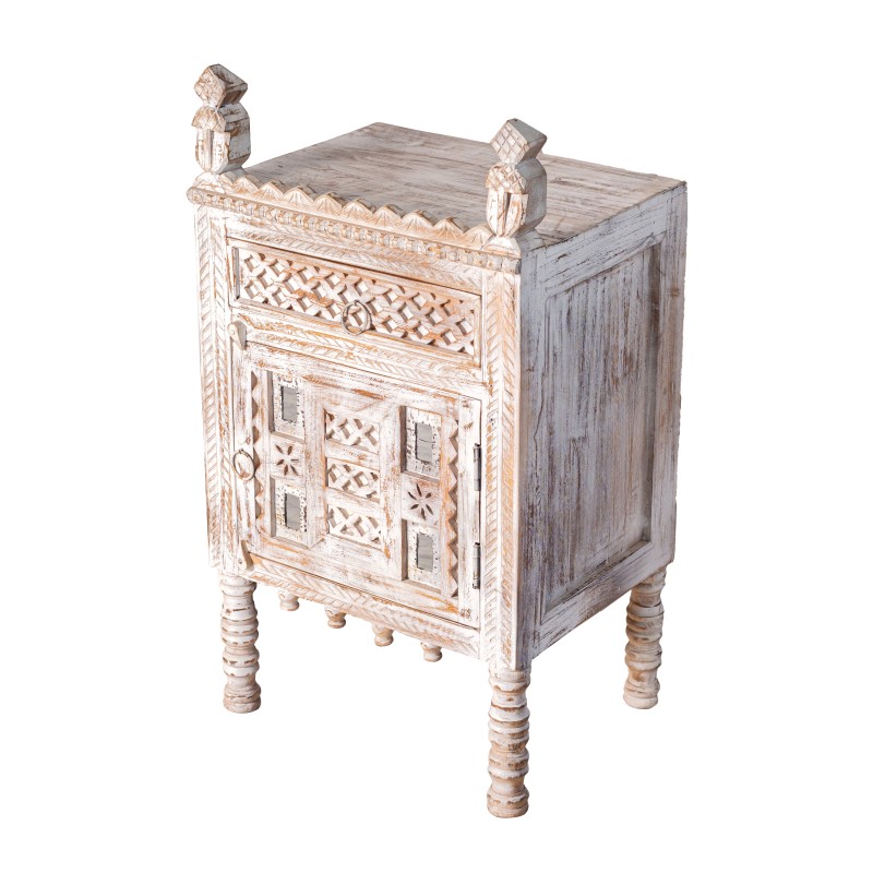 Wooden Bedside