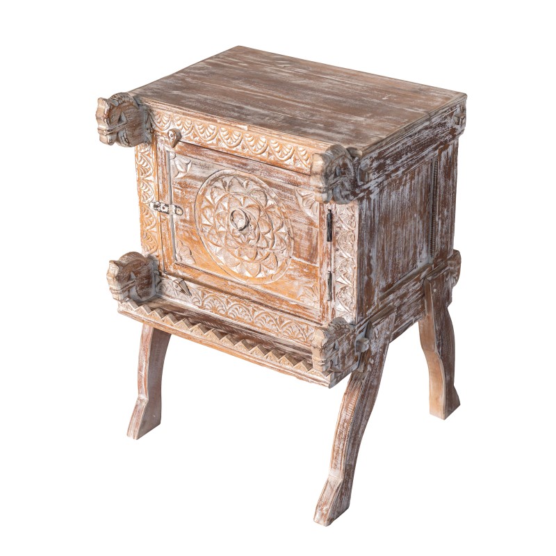 Wooden Bedside