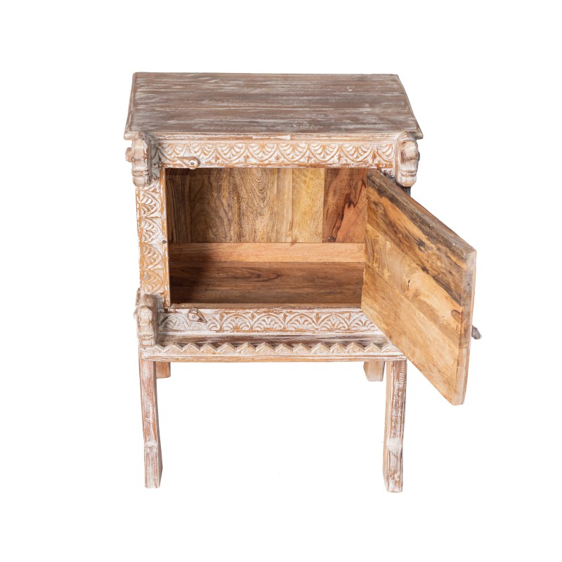 Wooden Bedside