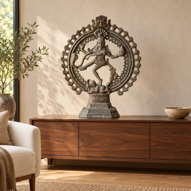 Nataraja Dancing Shiva Statue – Metal